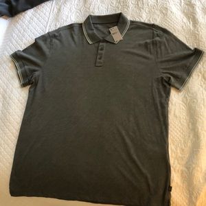 John Varvatos Gray Polo